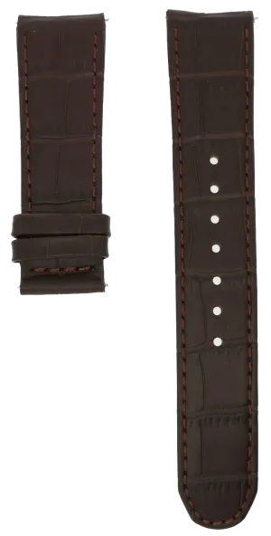 Formex Essence Butterfly Brown Leather Strap Croco 22mm