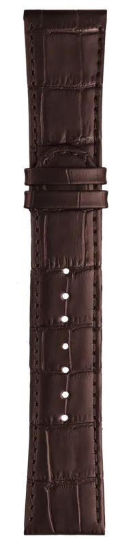 Formex Essence Butterfly Brown Leather Strap Croco 22mm