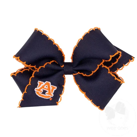 Game Day Moonstitch Hair Bow