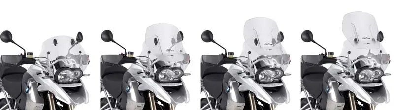 Givi Airflow bike-specific sliding screens