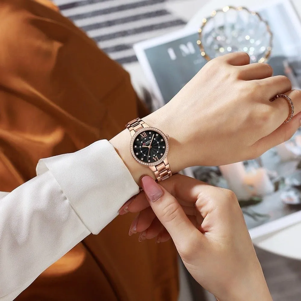 Gorgeous 30M Waterproof Ladies Stainless Steel Strap Watch