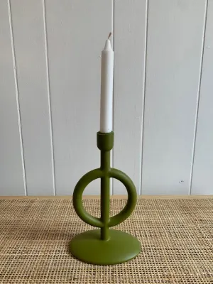 Green Resin Taper Holder