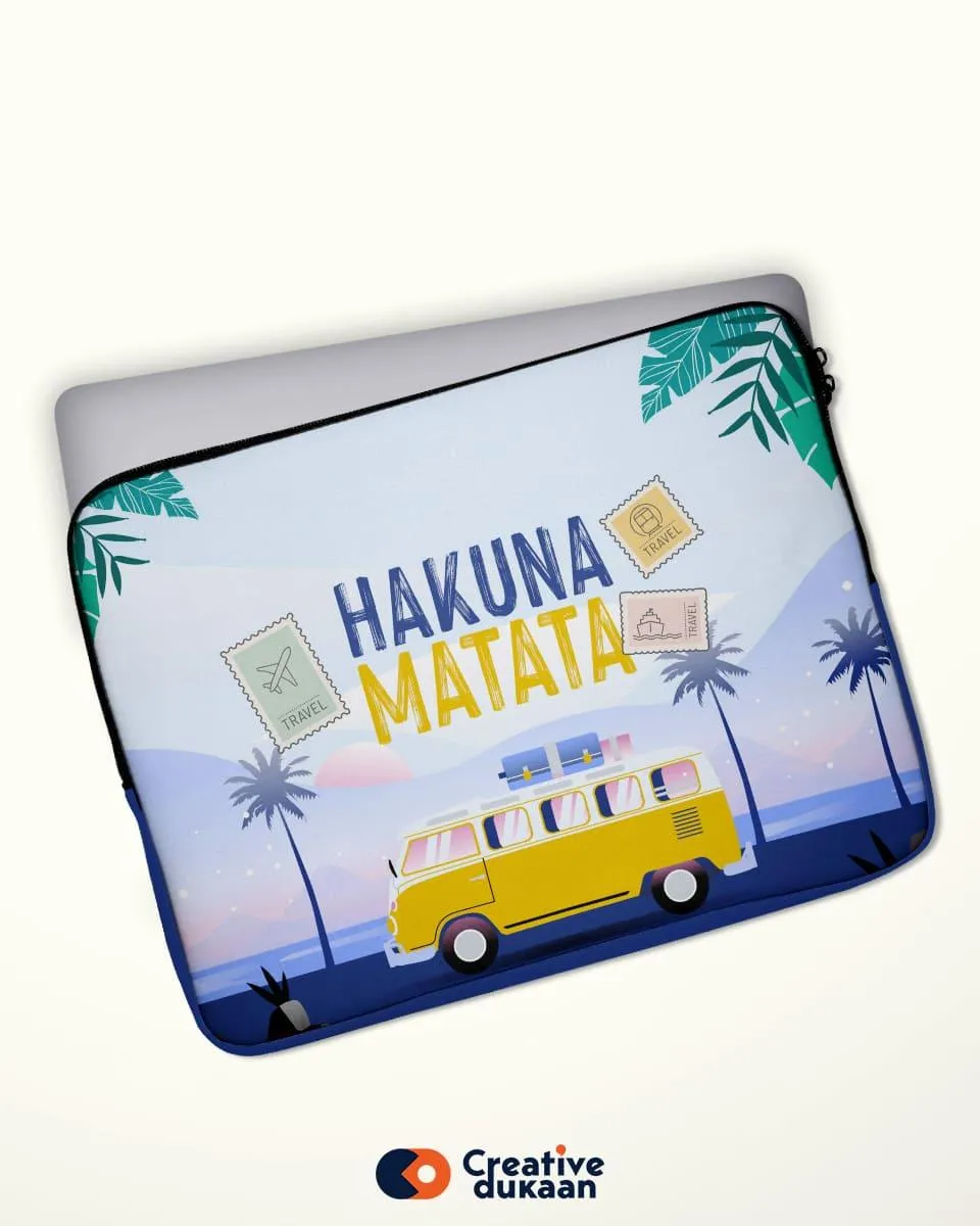 Hakuna Matata - Cute Travel Laptop Case to Carry Laptop