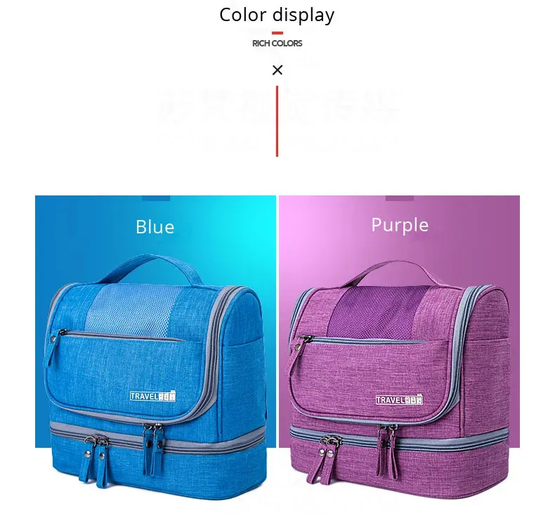 Hanging Cosmetics Organizer Toiletry Bag for Travel