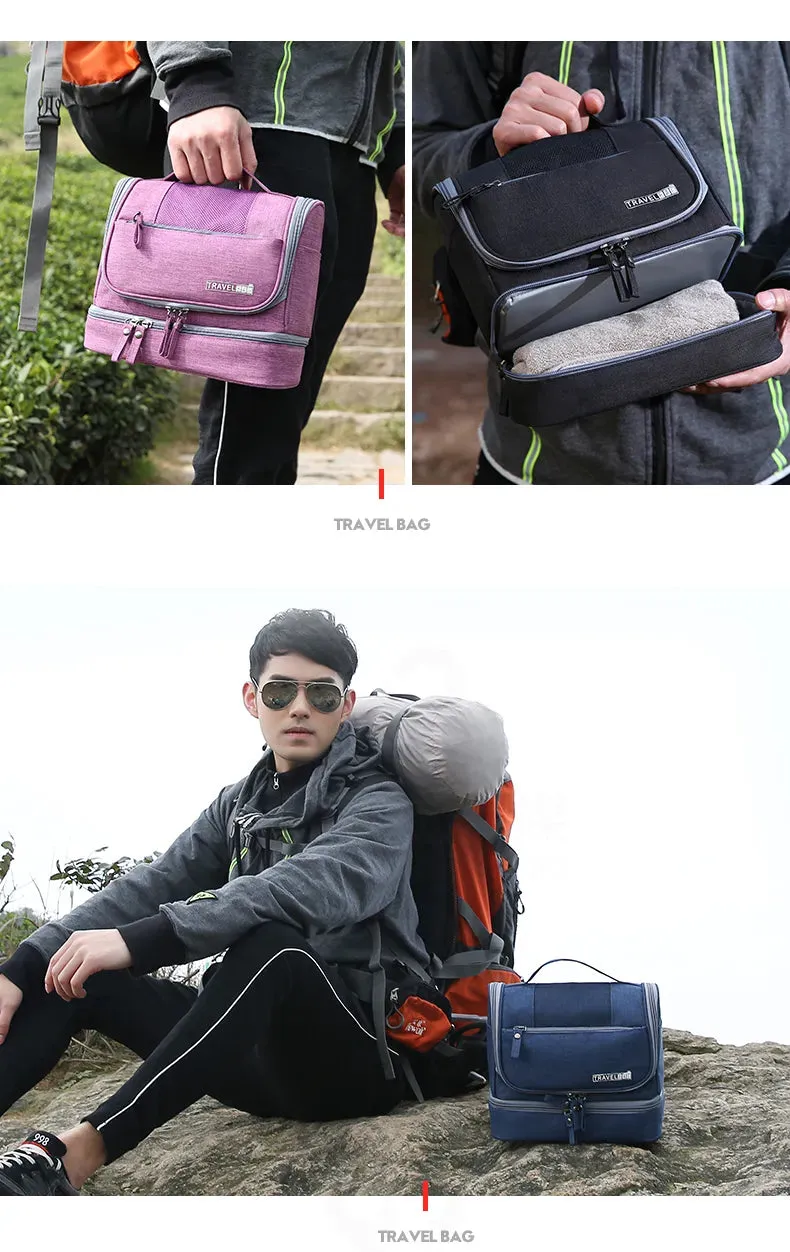 Hanging Cosmetics Organizer Toiletry Bag for Travel