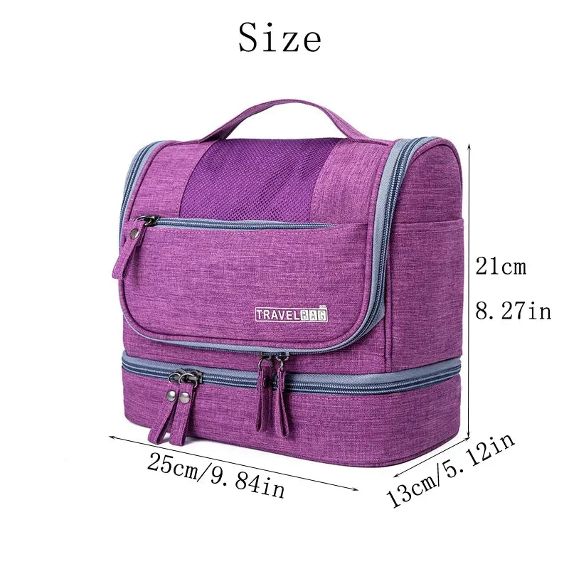 Hanging Cosmetics Organizer Toiletry Bag for Travel