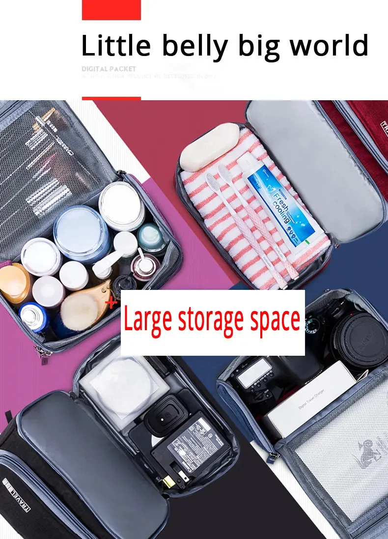 Hanging Cosmetics Organizer Toiletry Bag for Travel