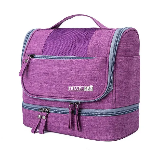 Hanging Cosmetics Organizer Toiletry Bag for Travel
