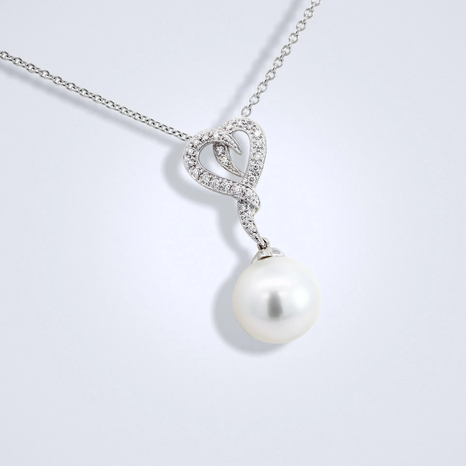 Heart Pearl Pendant