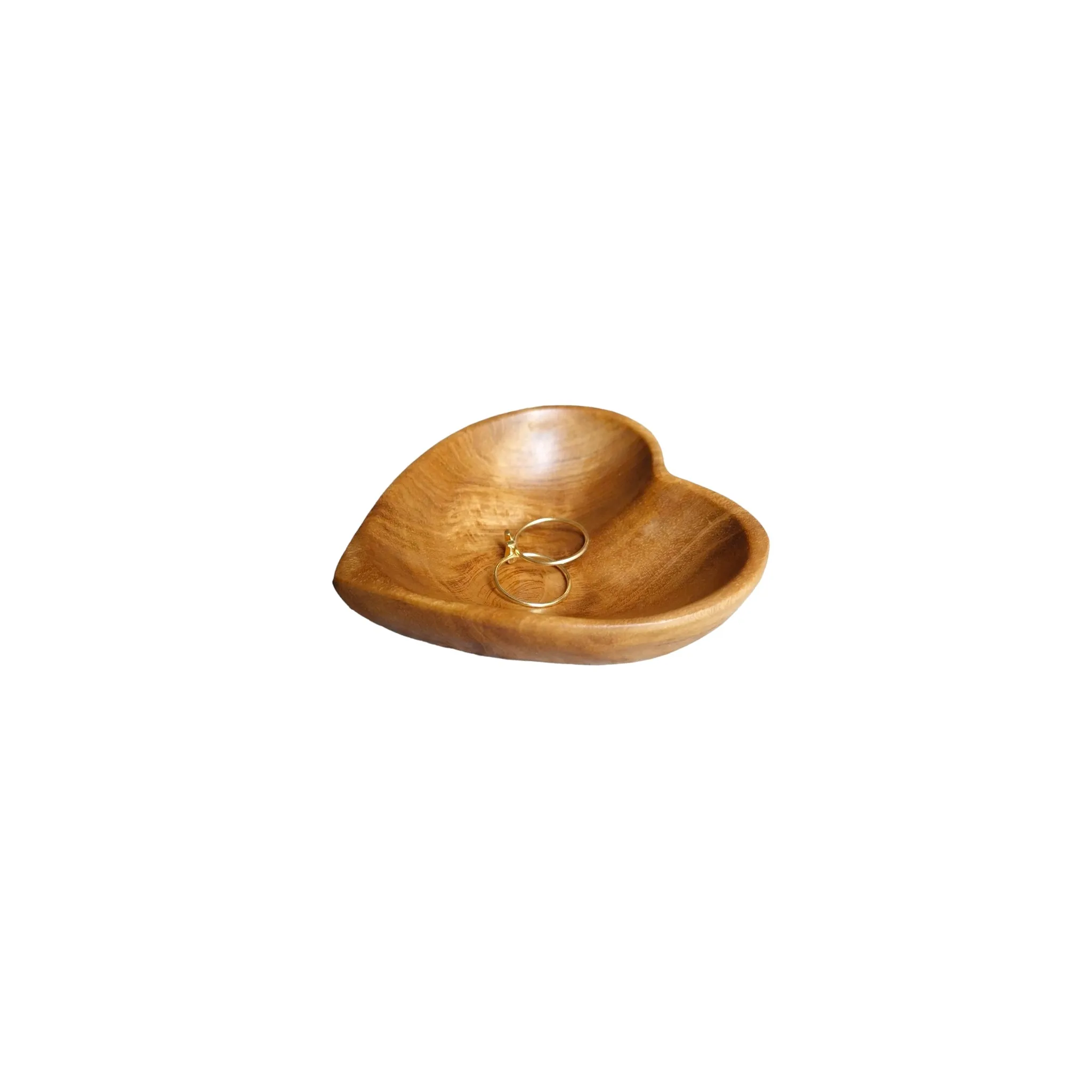 Heart Shaped Wood Tray