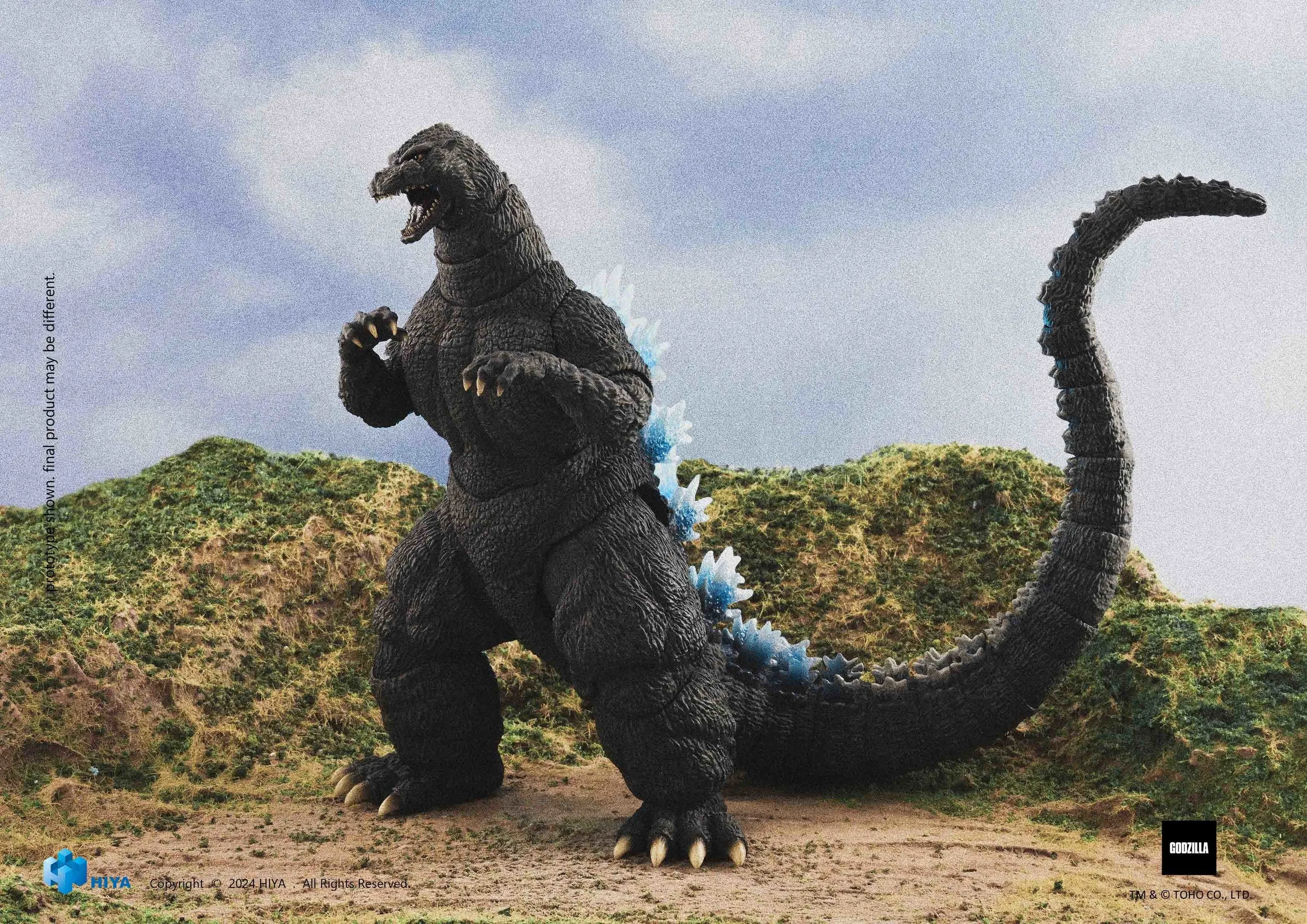 Hiya Toys Exquisite Basic Godzilla vs. King Ghidorah 1991 Godzilla Heat Ray Hokkaido Version (Previews Exclusive)