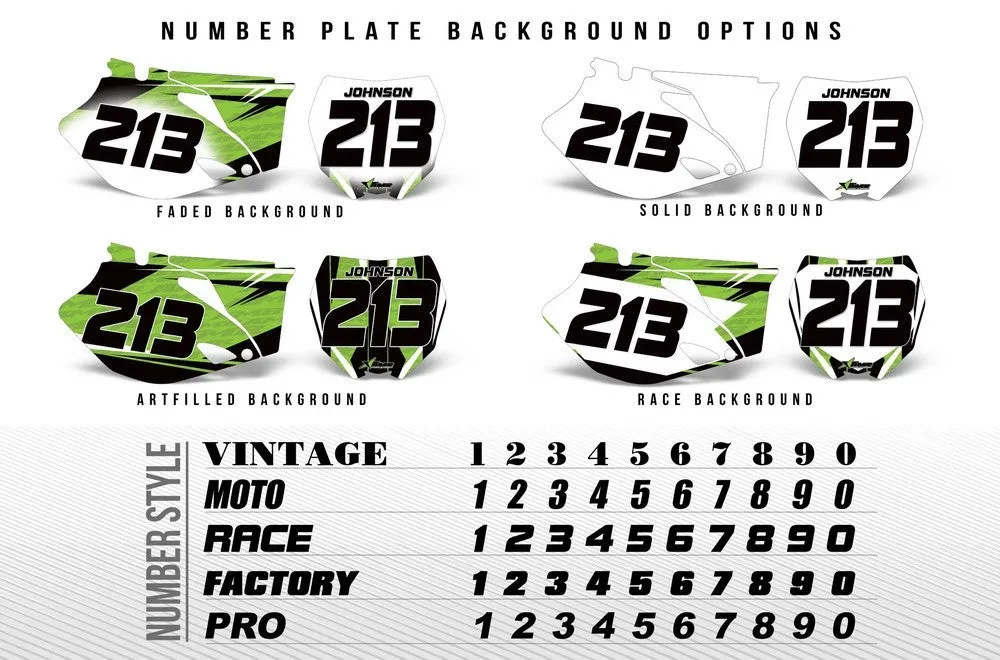 Husaberg FC 550 Graphics (2001-2005)