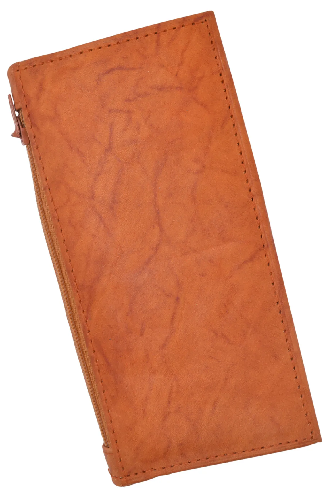 ID Credit Card Money Holder Genuine Leather Bifold Front Pocket Wallet
