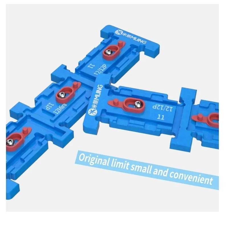 iParts Mijing Cell Phone Battery Board Holder For iPhone 11 12 Pro Max Repair Reset Power Source Tools No Flex Plate Kit
