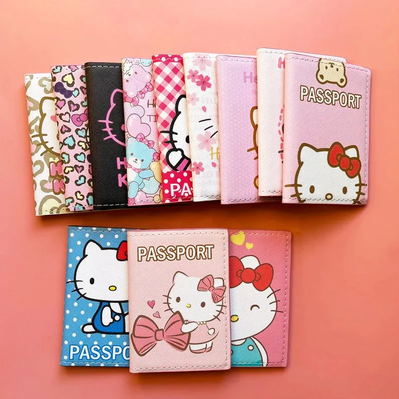 Kawaii Hello Kitty Passport Cover