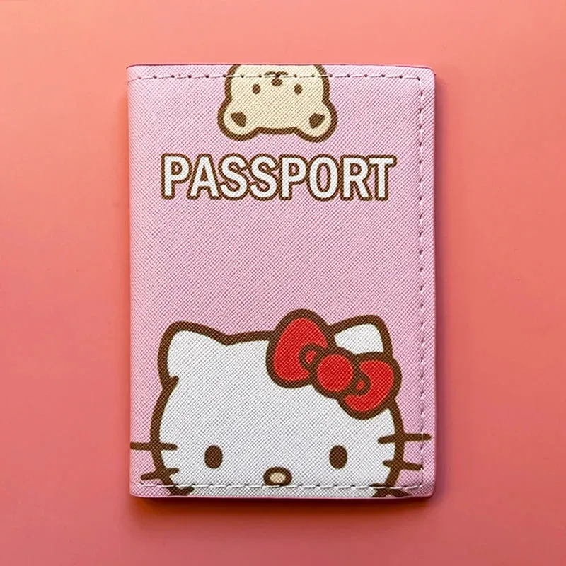 Kawaii Hello Kitty Passport Cover