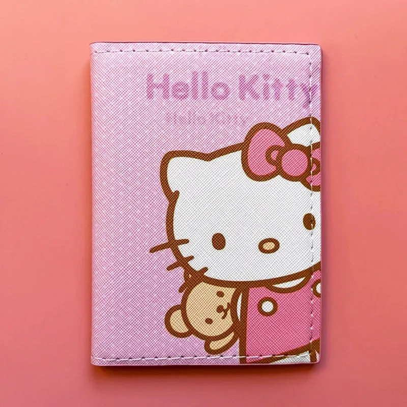 Kawaii Hello Kitty Passport Cover