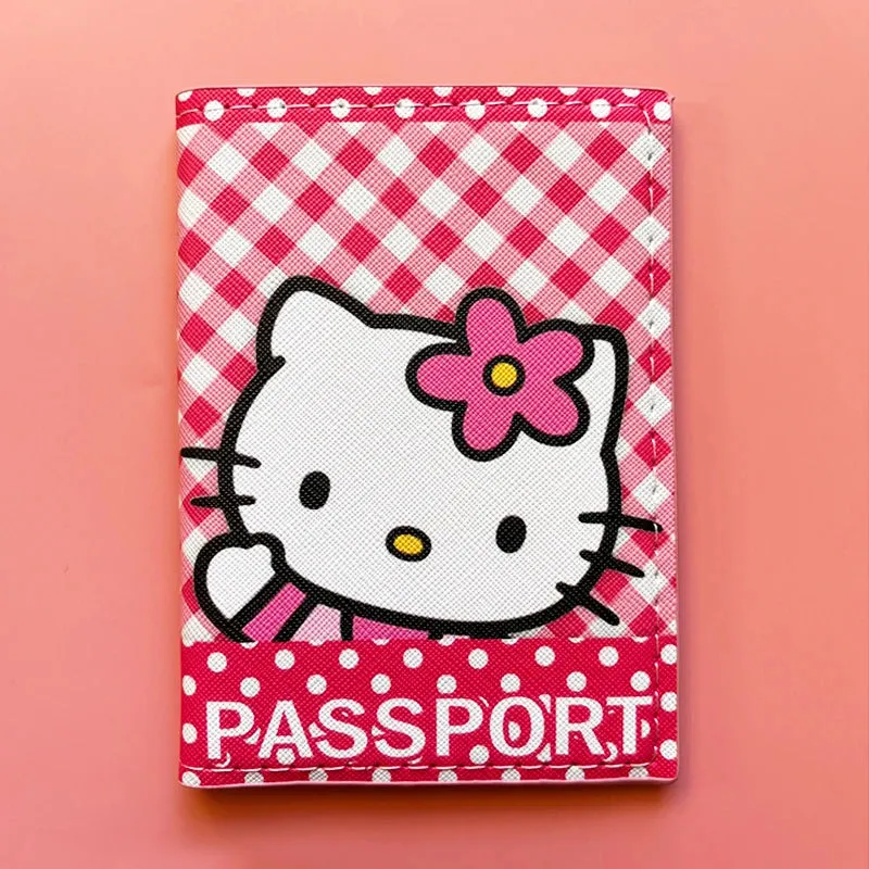 Kawaii Hello Kitty Passport Cover