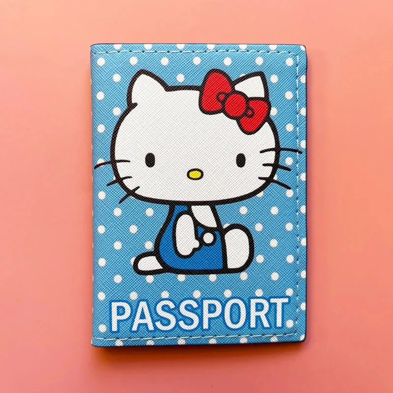 Kawaii Hello Kitty Passport Cover