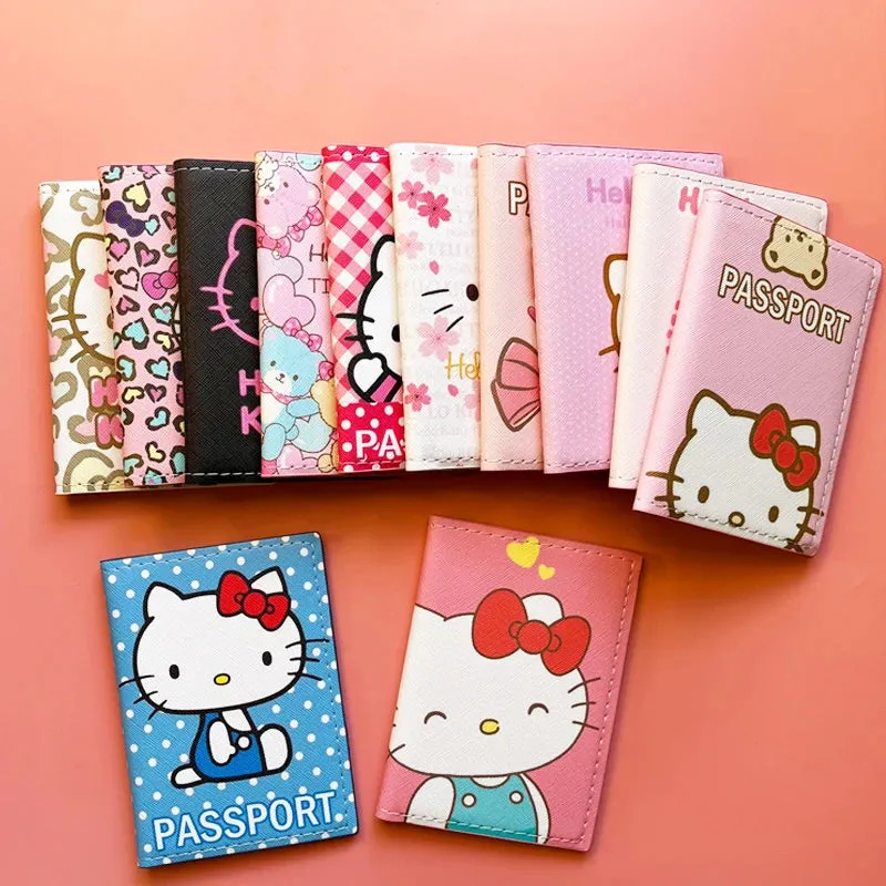 Kawaii Hello Kitty Passport Cover