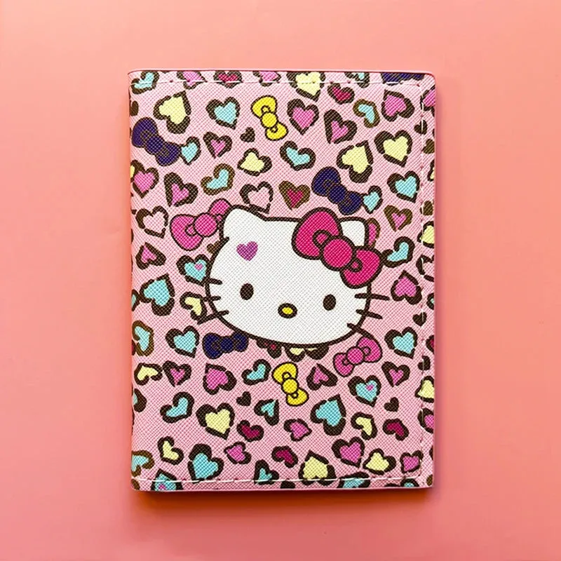 Kawaii Hello Kitty Passport Cover