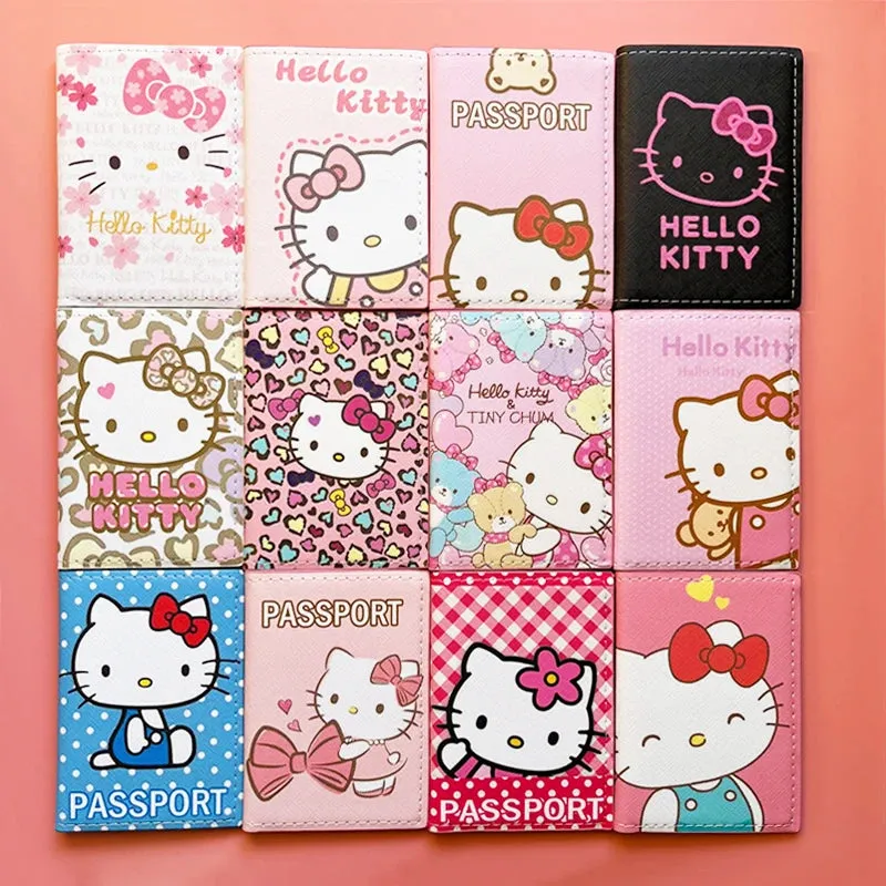 Kawaii Hello Kitty Passport Cover