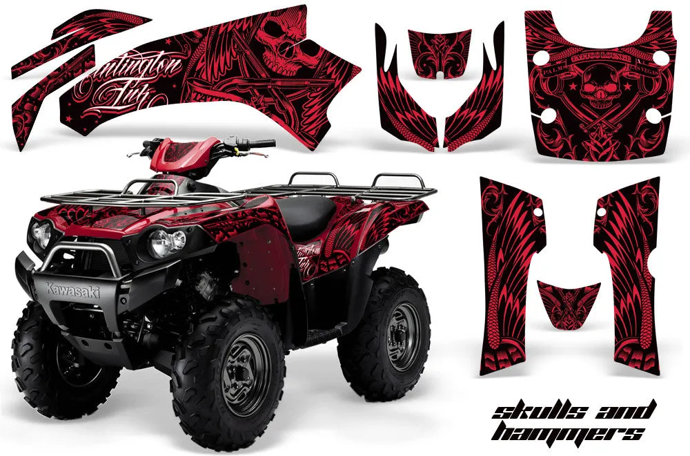 Kawasaki Brute Force 650i 4x4 Graphics (2004-2012)