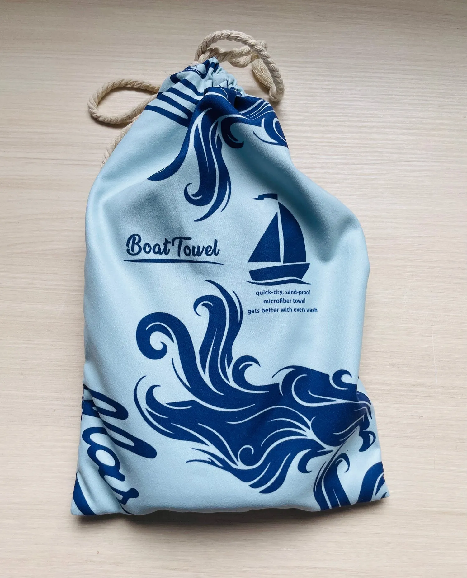 Key Largo FL Chart Quick Dry Towel