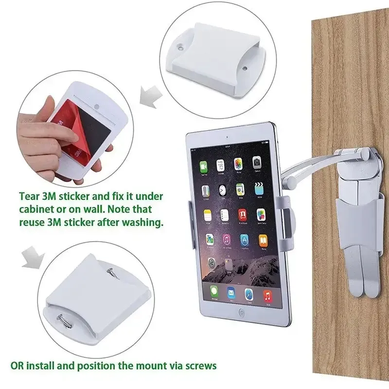 Kitchen Tablet Mount Stand for iPad