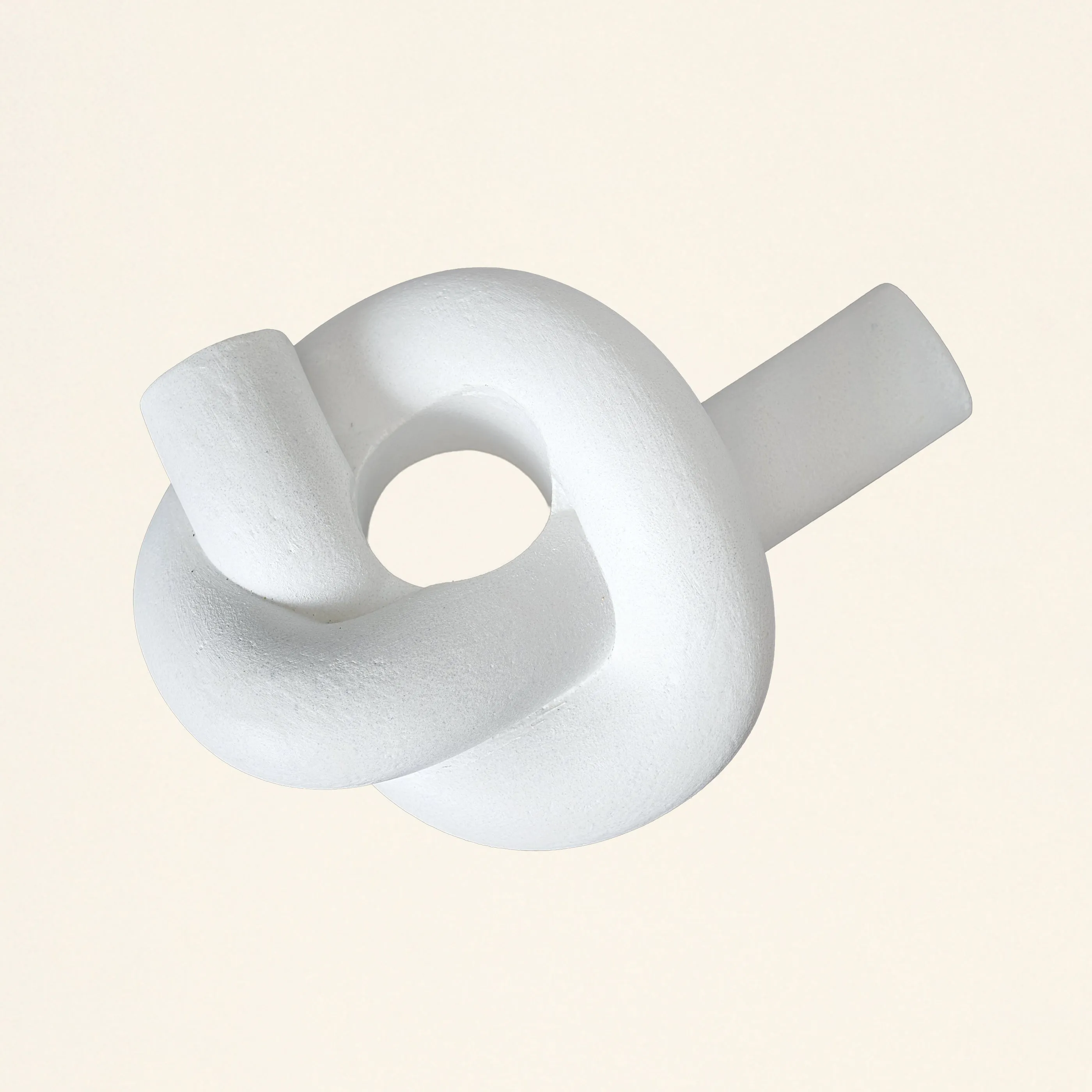 Knotted Candlestick Holder