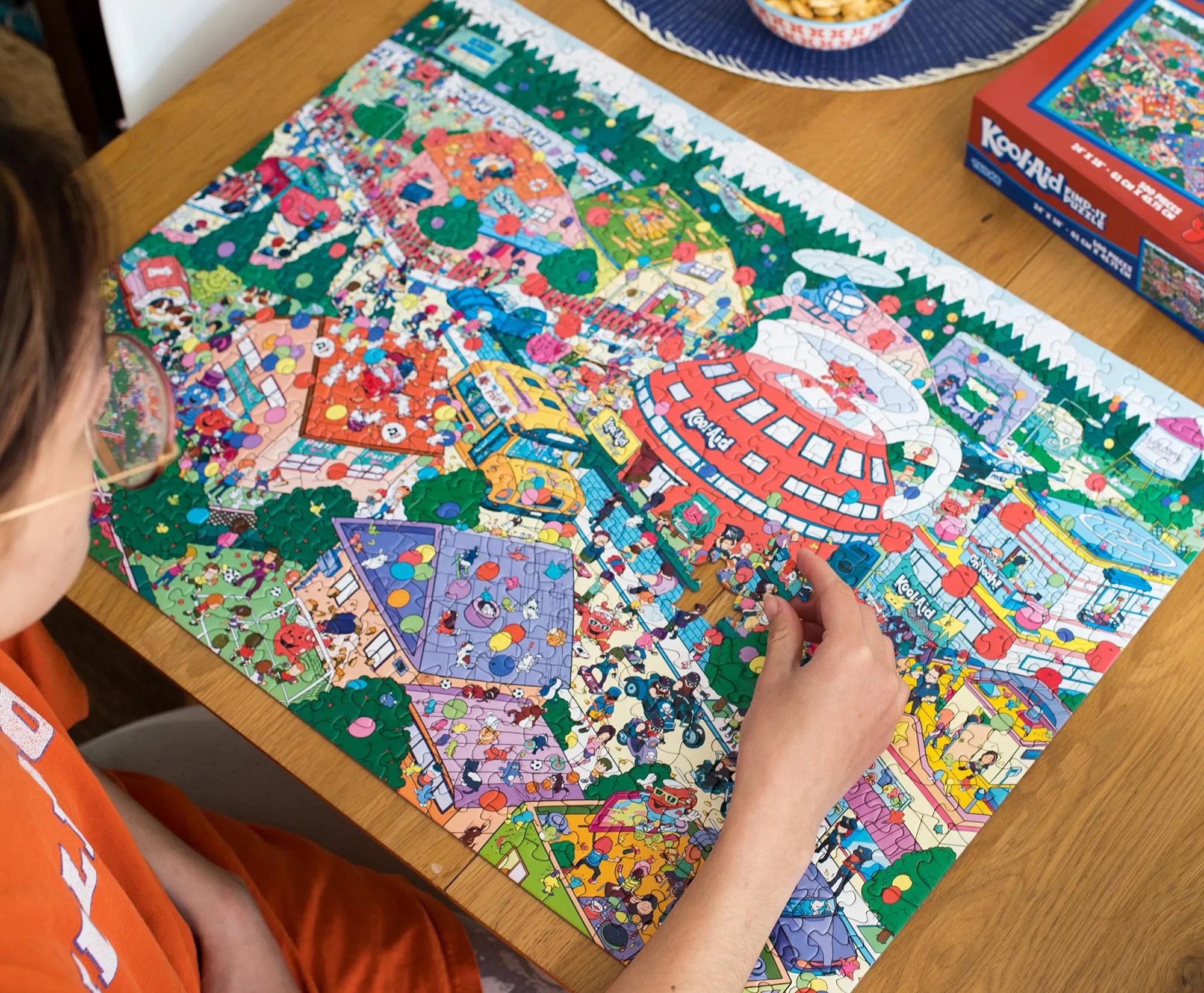 Kool-Aid Find-It 500 Piece Jigsaw Puzzle