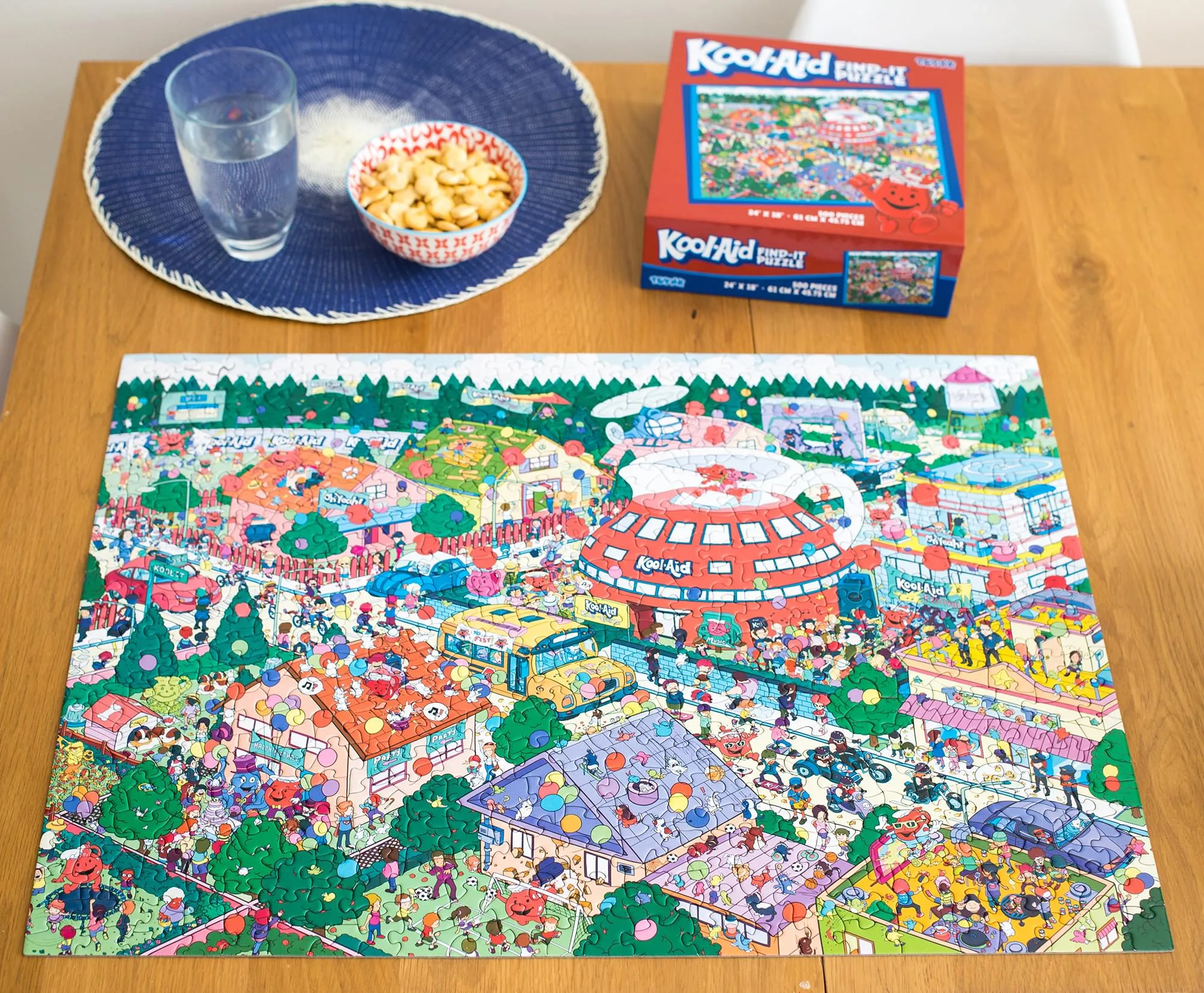 Kool-Aid Find-It 500 Piece Jigsaw Puzzle