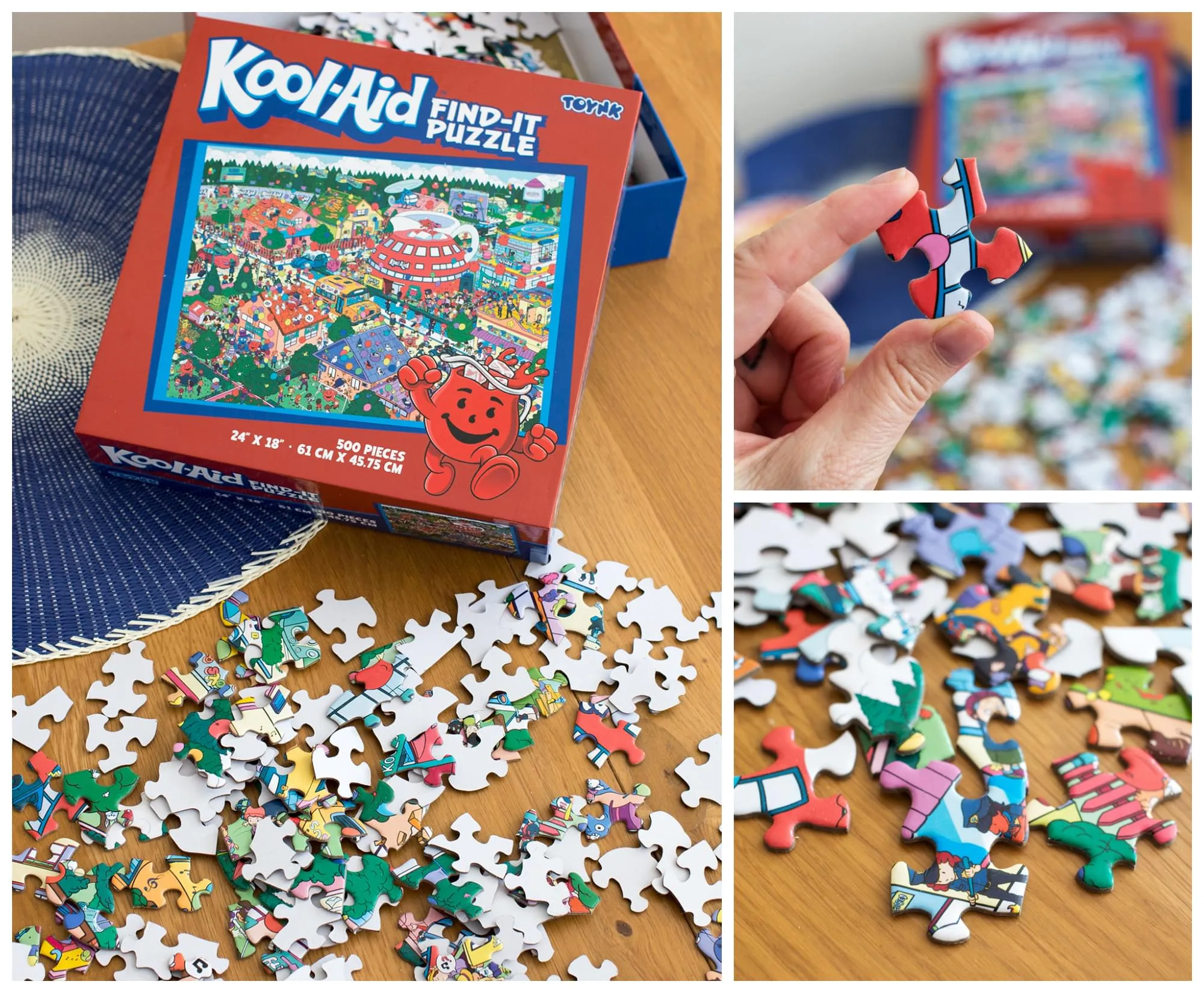 Kool-Aid Find-It 500 Piece Jigsaw Puzzle