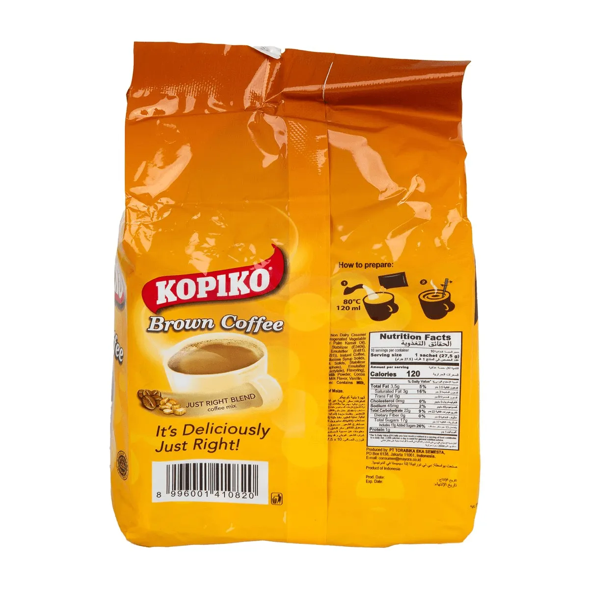 KOPIKO Brown Coffee Bag 10x25gm