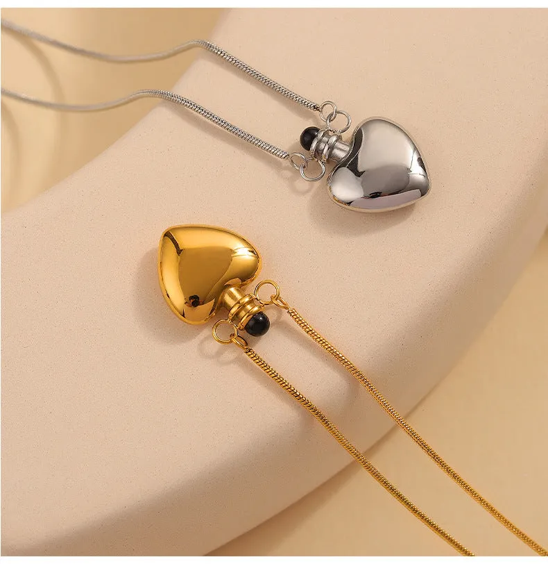 Korean-inspired Love Kettle Glaze Pendant Necklace