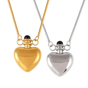 Korean-inspired Love Kettle Glaze Pendant Necklace