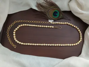 Kundan Oval-Shaped Hip Chain