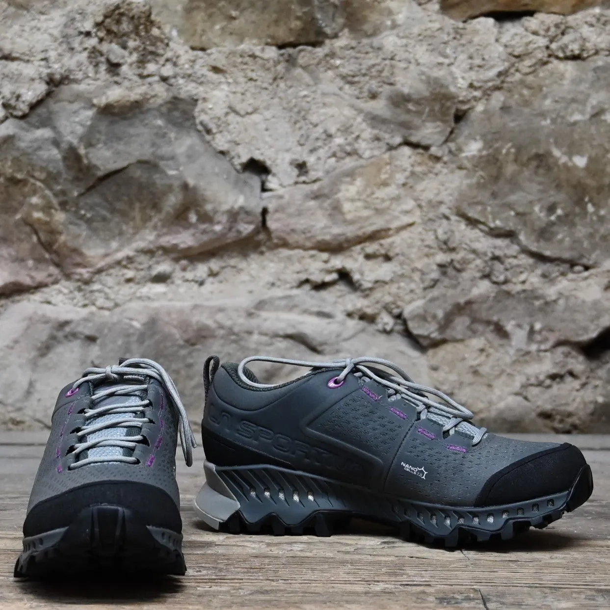 La Sportiva Ladies Blade GTX in Slate and Jade Green