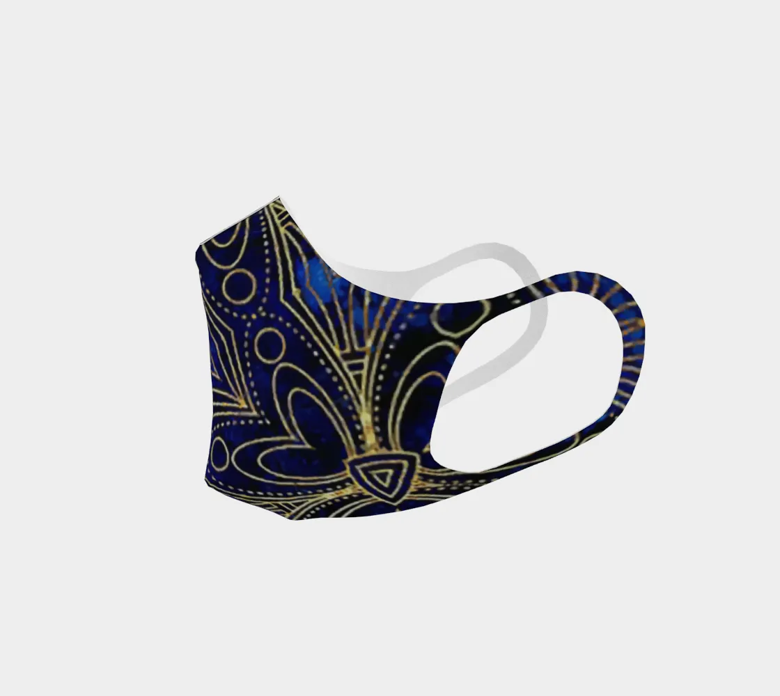 Lapis Gold 19 Poly Knit Mask