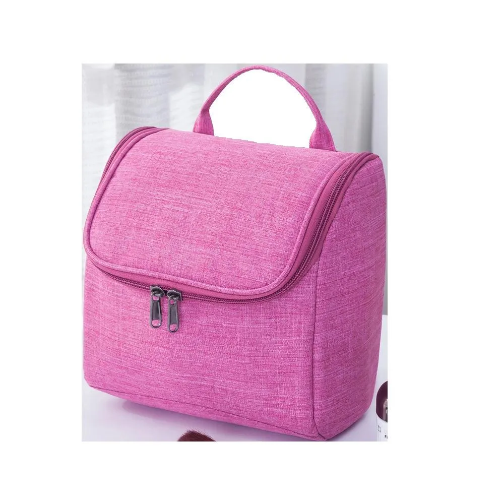 Large Capacity Zippered Toiletry Bag