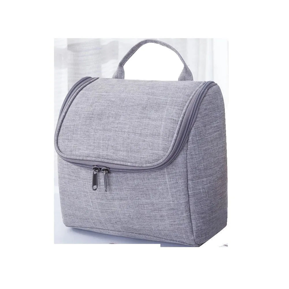 Large Capacity Zippered Toiletry Bag