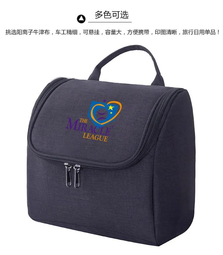 Large Capacity Zippered Toiletry Bag
