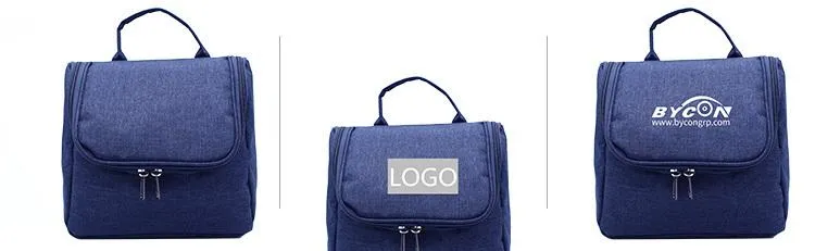Large Capacity Zippered Toiletry Bag