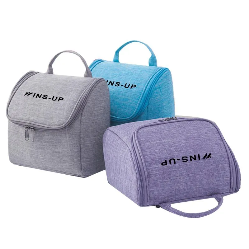 Large Capacity Zippered Toiletry Bag