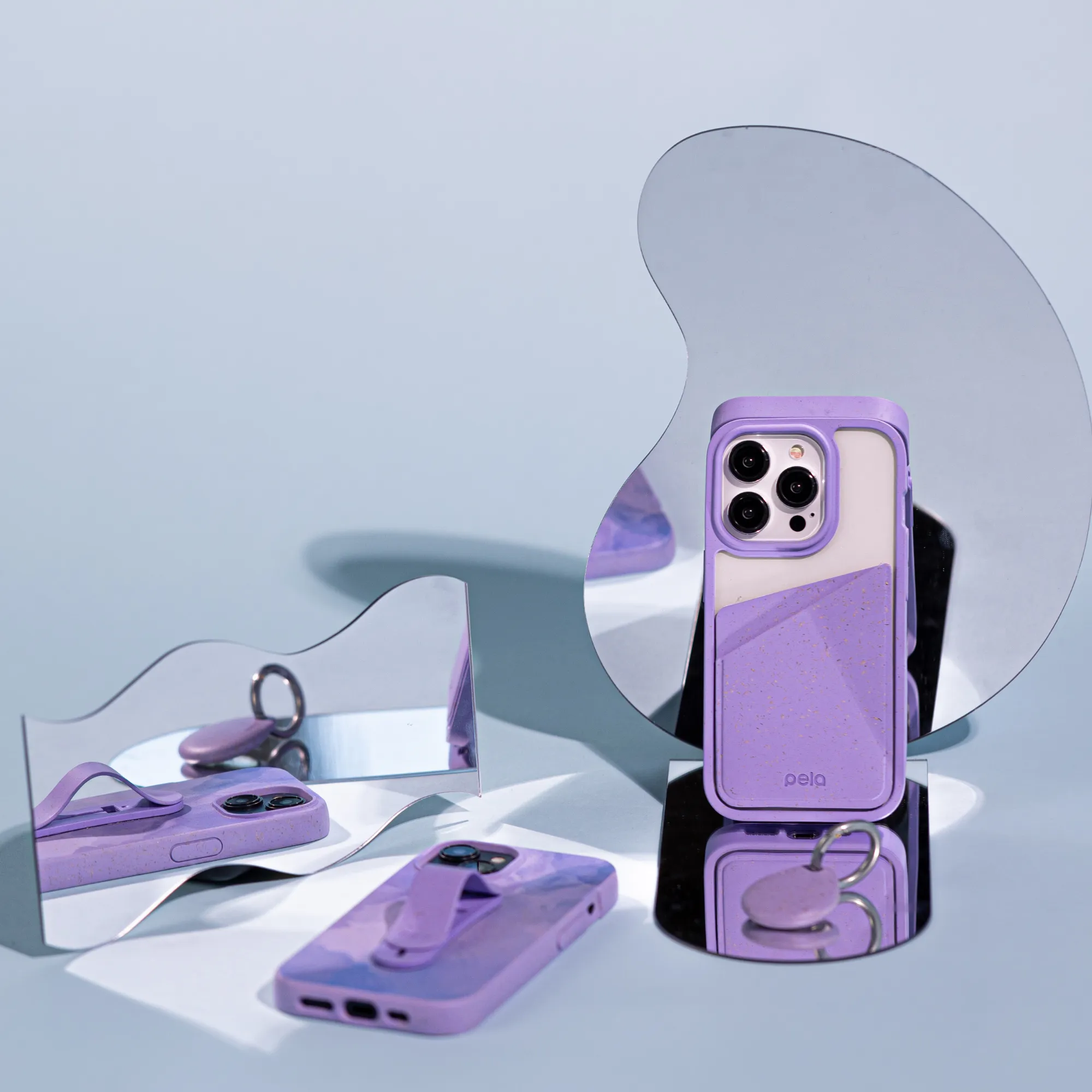 Lavender AirTag Holder