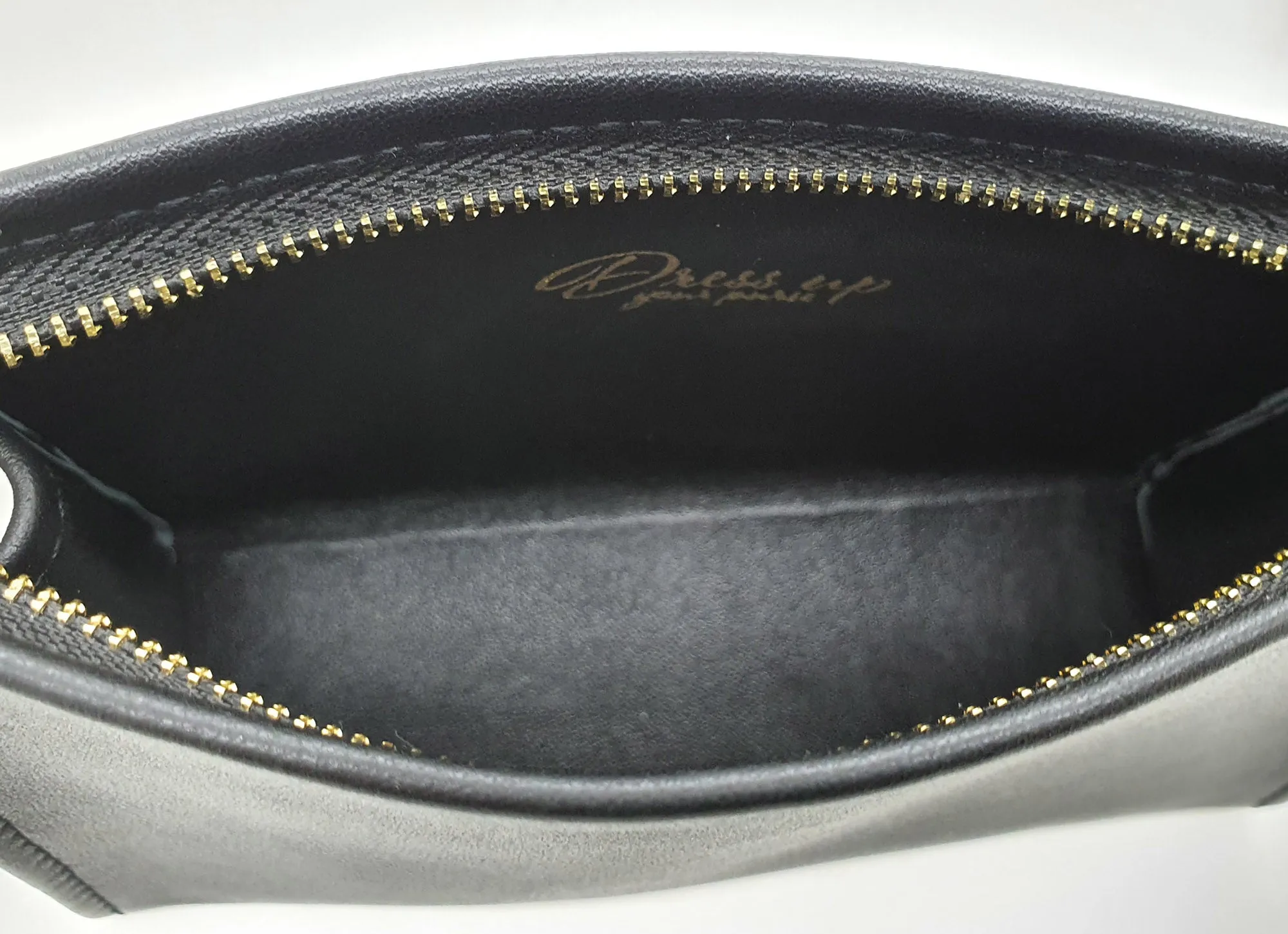 Leather Toiletry Pouch 15  - Brown