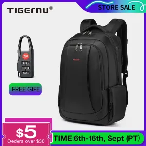 Lifetime Warranty Men's Backpack 14 15.6 17.3inch Laptop Backpack Bag For Men Anti Theft School Backpack Male Travel Bag Mochila