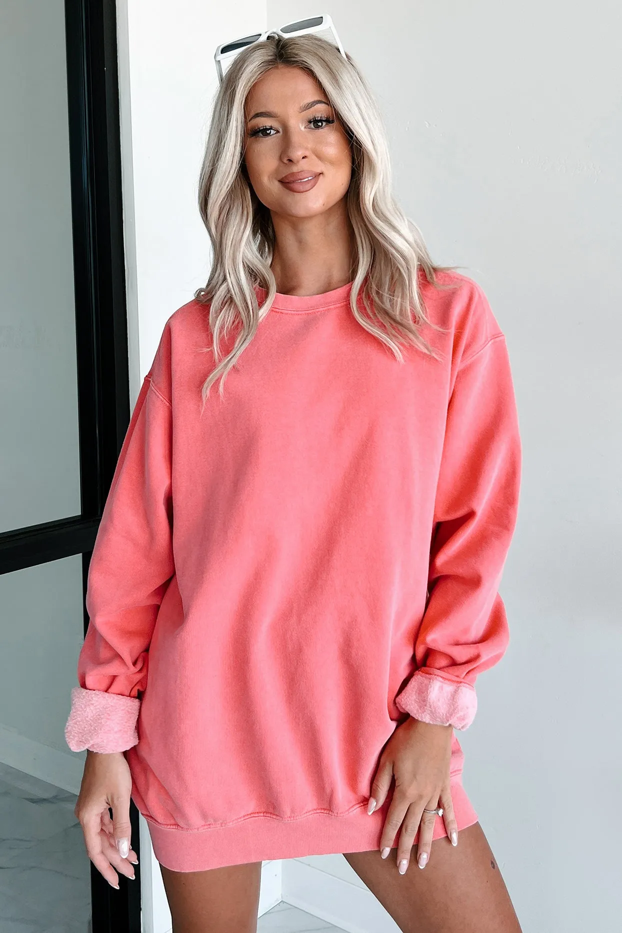 Lightweight Crewneck Sweatshirt (Watermelon)