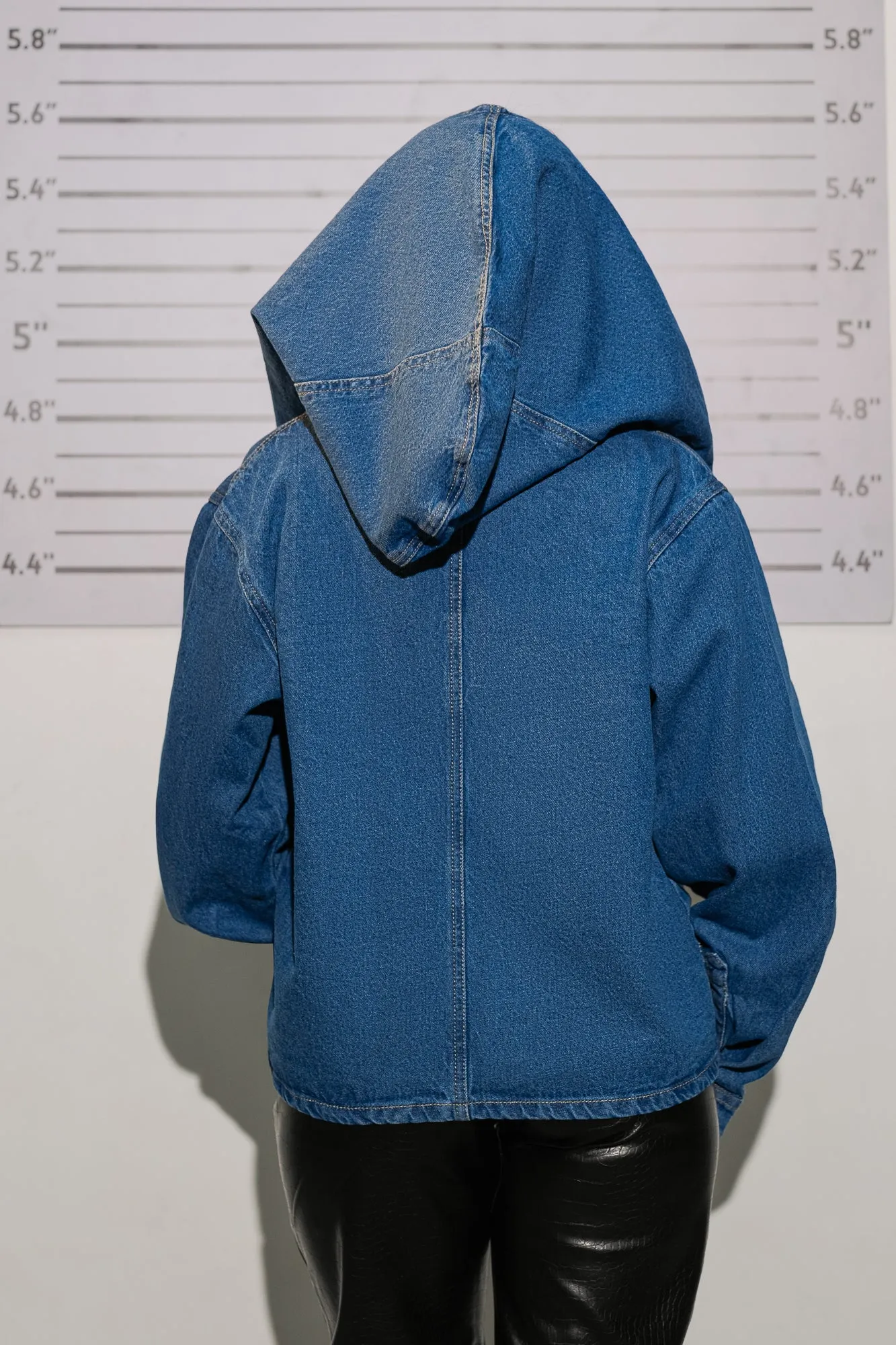Lightweight Denim Hoodie
