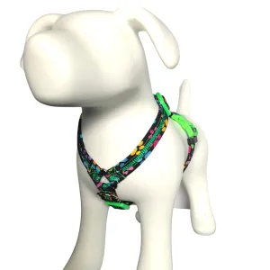 Lightweight Harness - Paws Green